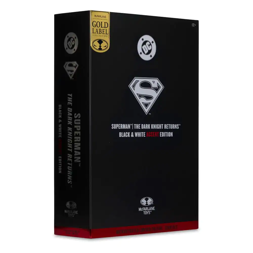 DC Multiverse akcijska figura Superman (The Dark Knight Returns) (Black & White Accent Edition) (Gold Label) 18 cm fotografija izdelka