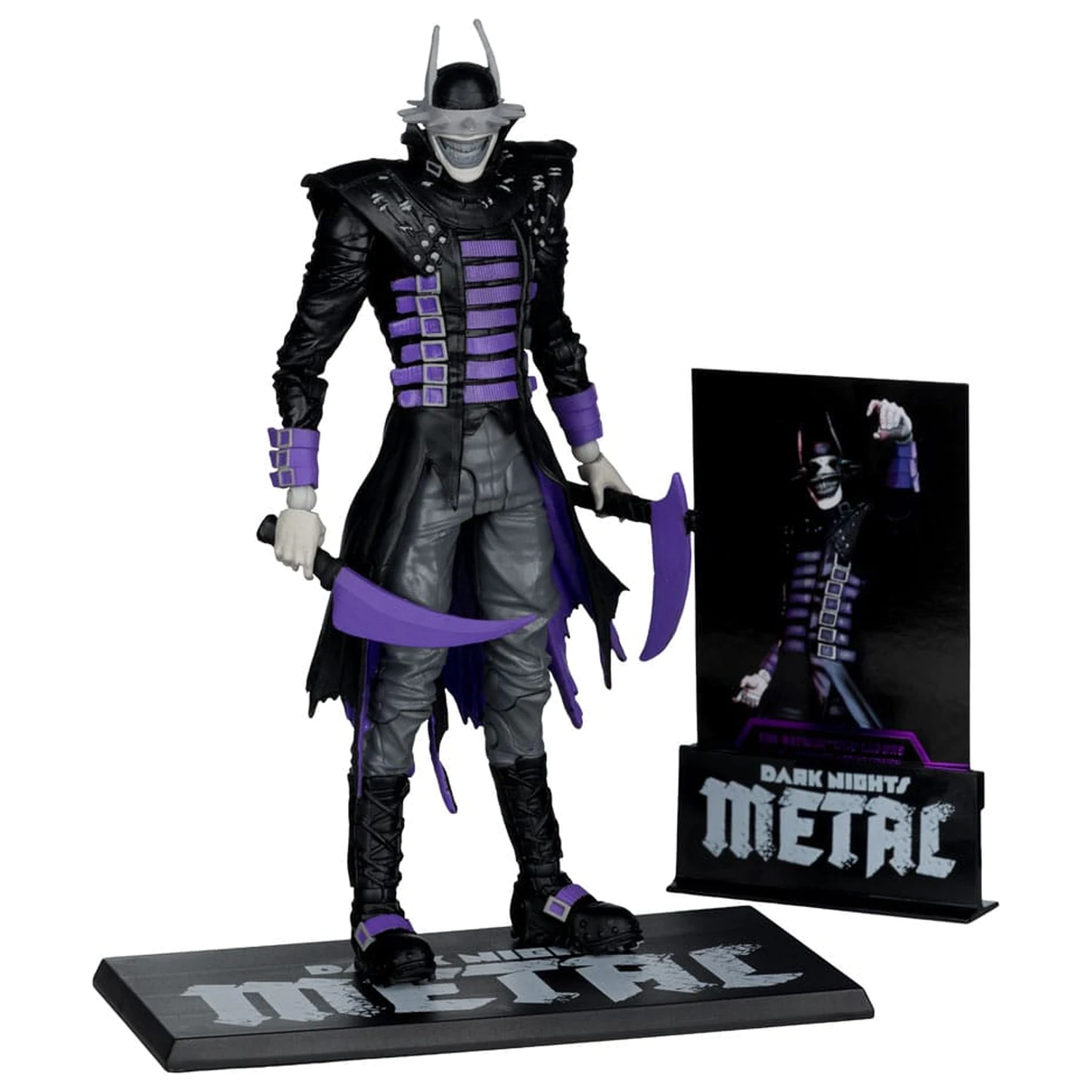 DC Multiverse akcijska figura The Batman Who Laughs (črno-bela z naglasom) (Gold Label) 18 cm fotografija izdelka