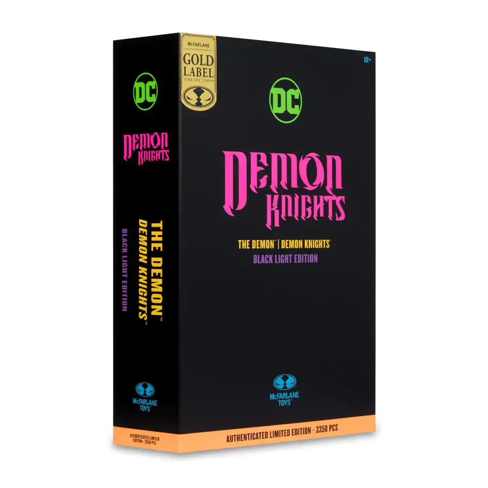 DC Multiverse Akcijska figura The Demon (Demon Knights) Black Light Edition (Gold Label) 18 centimetrov fotografija izdelka