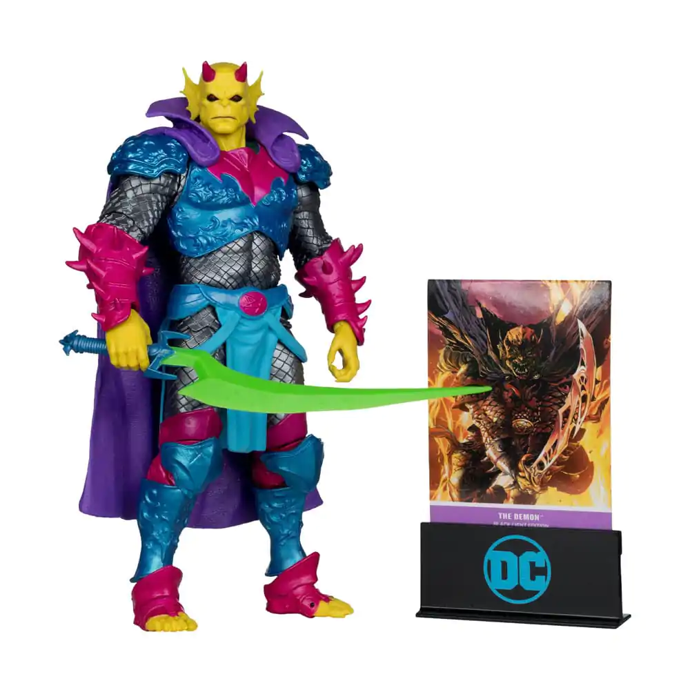 DC Multiverse Akcijska figura The Demon (Demon Knights) Black Light Edition (Gold Label) 18 centimetrov fotografija izdelka