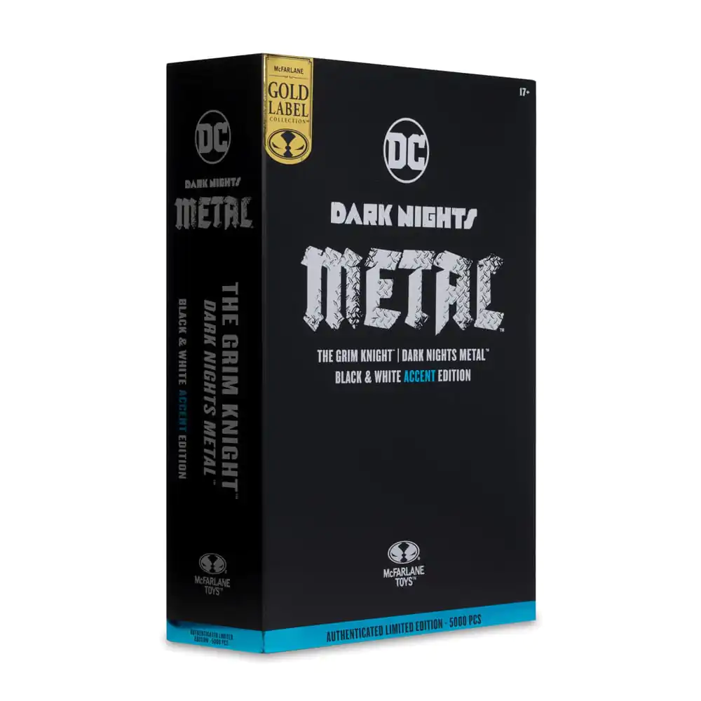DC Multiverse Akcijska figura The Grim Knight (Dark Nights Metal) (Black & White Accent izdaja) (Gold Label) 18 cm fotografija izdelka