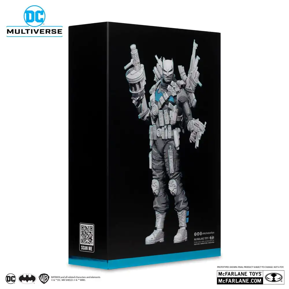 DC Multiverse Akcijska figura The Grim Knight (Dark Nights Metal) (Black & White Accent izdaja) (Gold Label) 18 cm fotografija izdelka