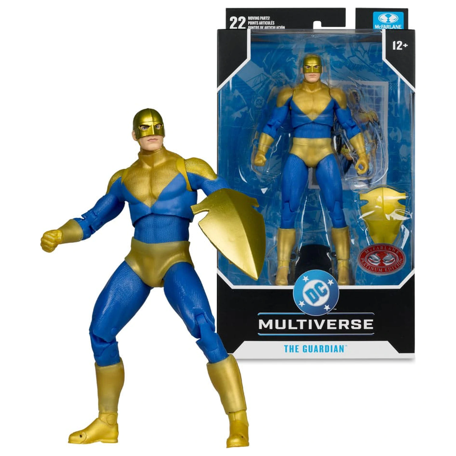 DC Multiverse Action Figure The Guardian (Red Platinum Edition) 18 cm fotografija izdelka