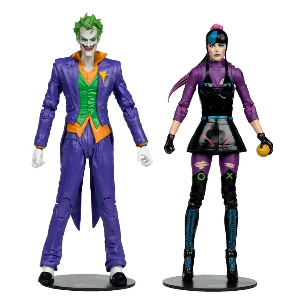 DC Multiverse akcijske figure, paket 2 figuric The Joker & Punchline 18 cm fotografija izdelka