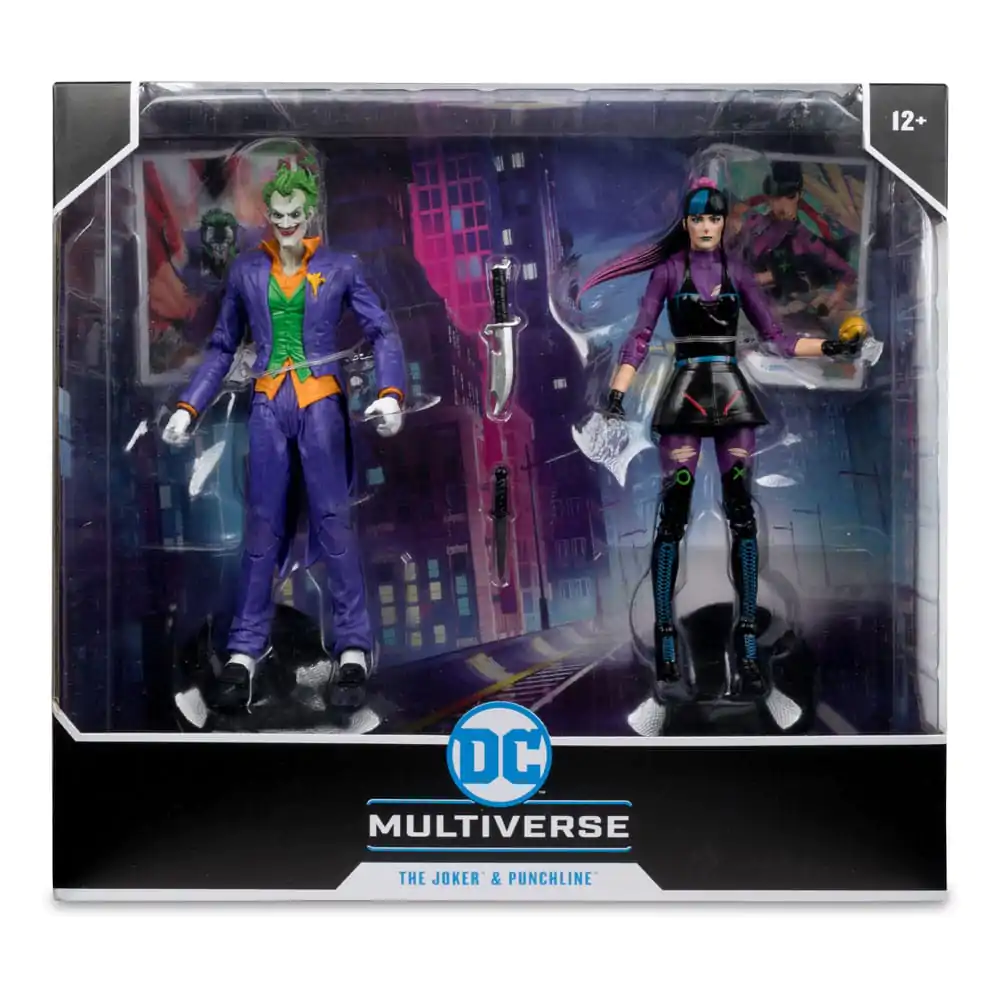 DC Multiverse akcijske figure, paket 2 figuric The Joker & Punchline 18 cm fotografija izdelka