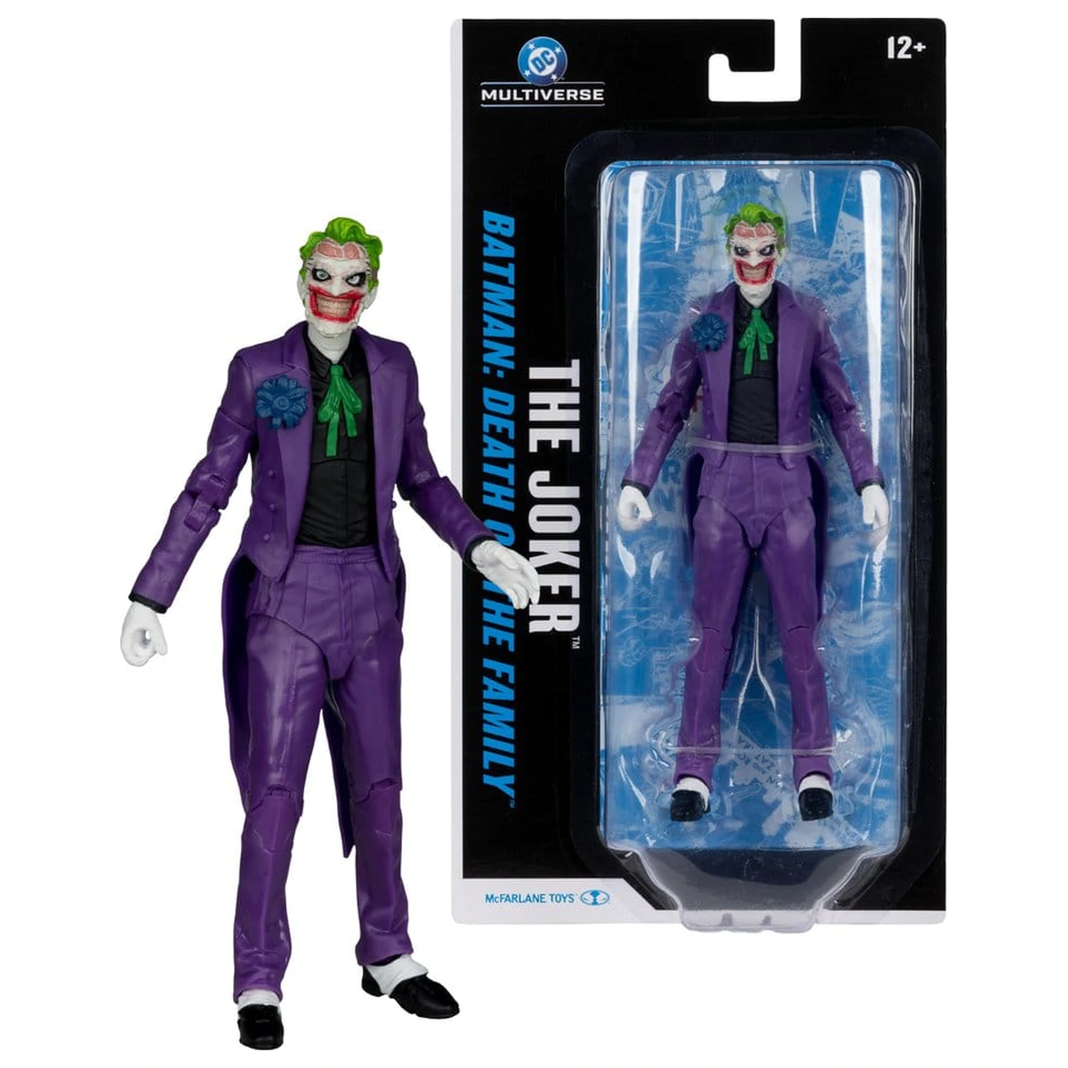 DC Multiverse Akcijska figura The Joker (Death of the Family) 18 cm fotografija izdelka