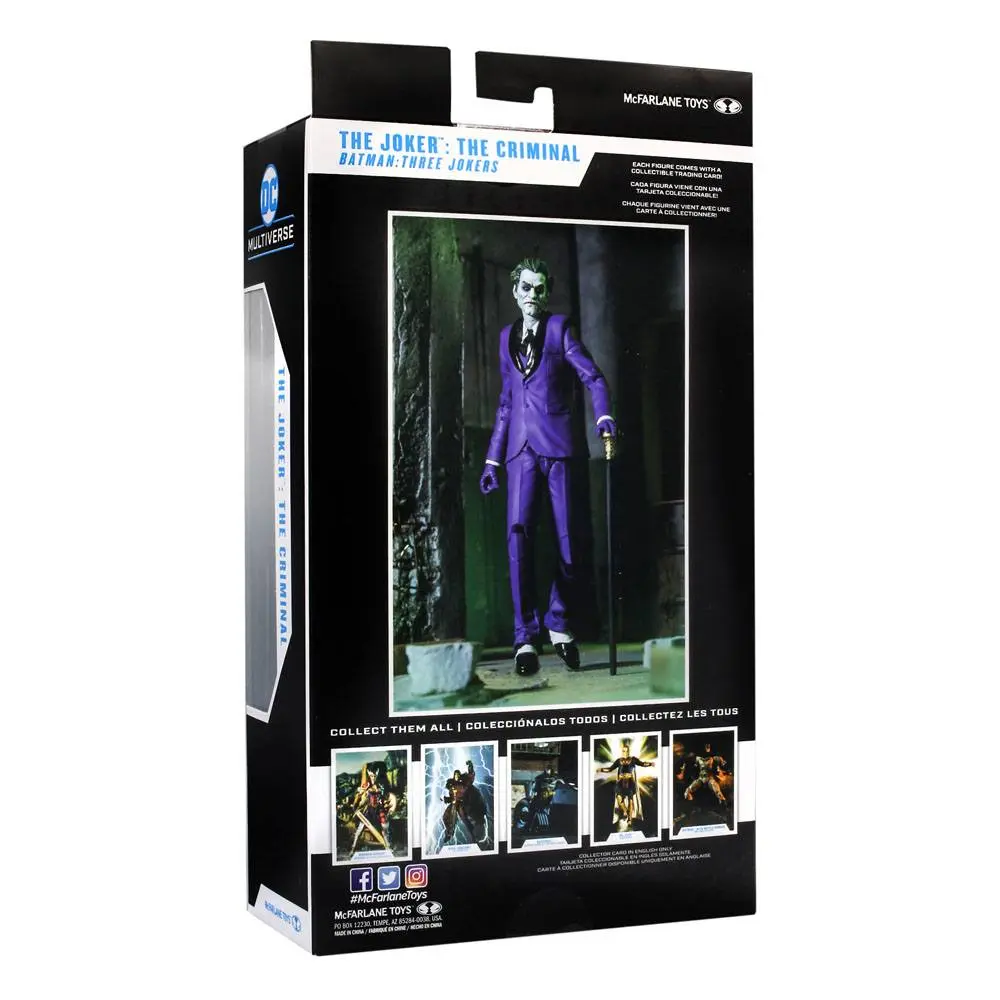 DC Multiverse akcijska figura The Joker: The Criminal (Batman: Three Jokers) 18 cm fotografija izdelka