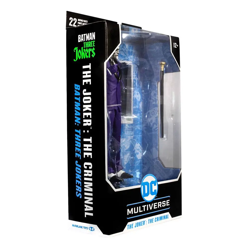 DC Multiverse akcijska figura The Joker: The Criminal (Batman: Three Jokers) 18 cm fotografija izdelka