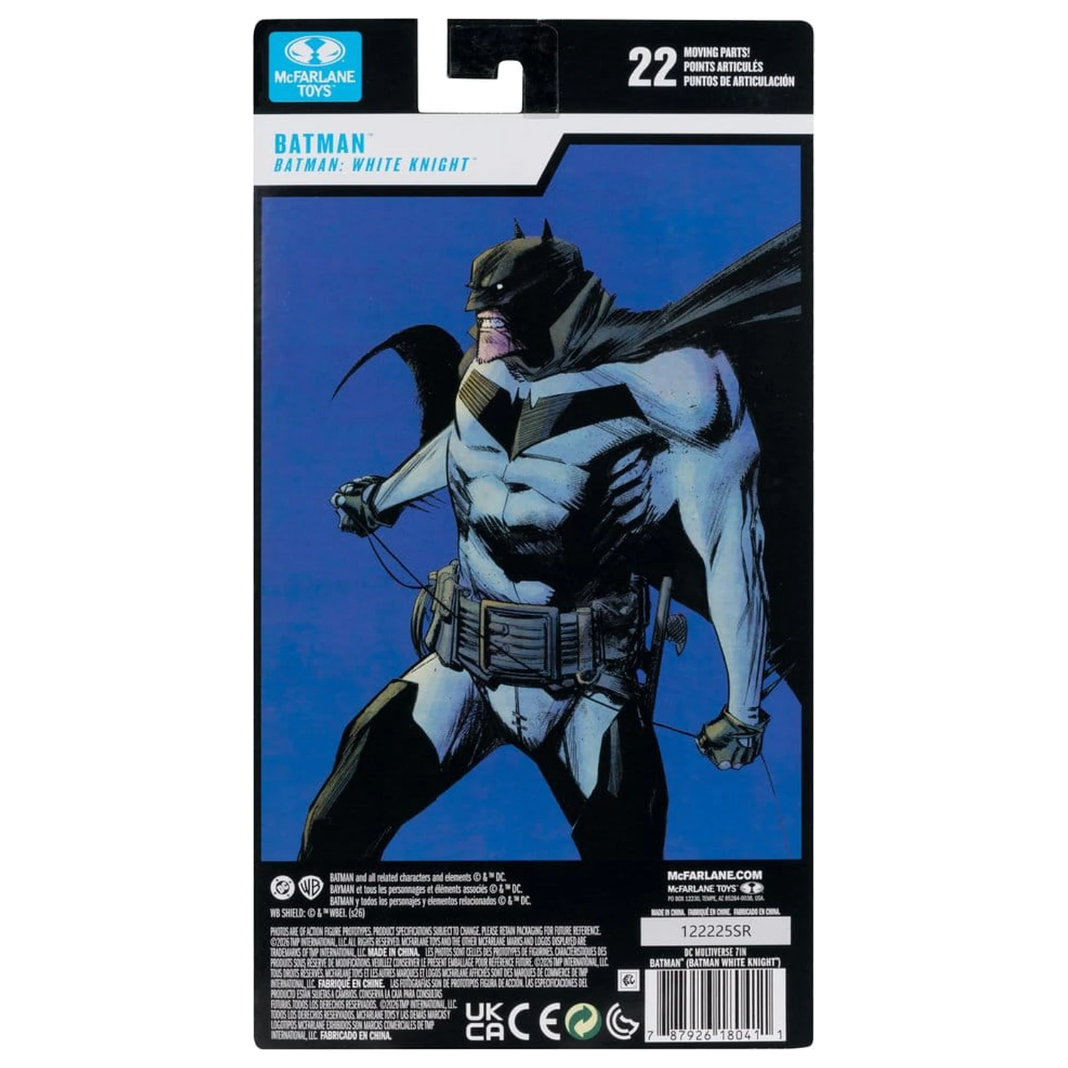 DC Multiverse akcijska figura White Knight Batman (blister kartica) 18 cm fotografija izdelka