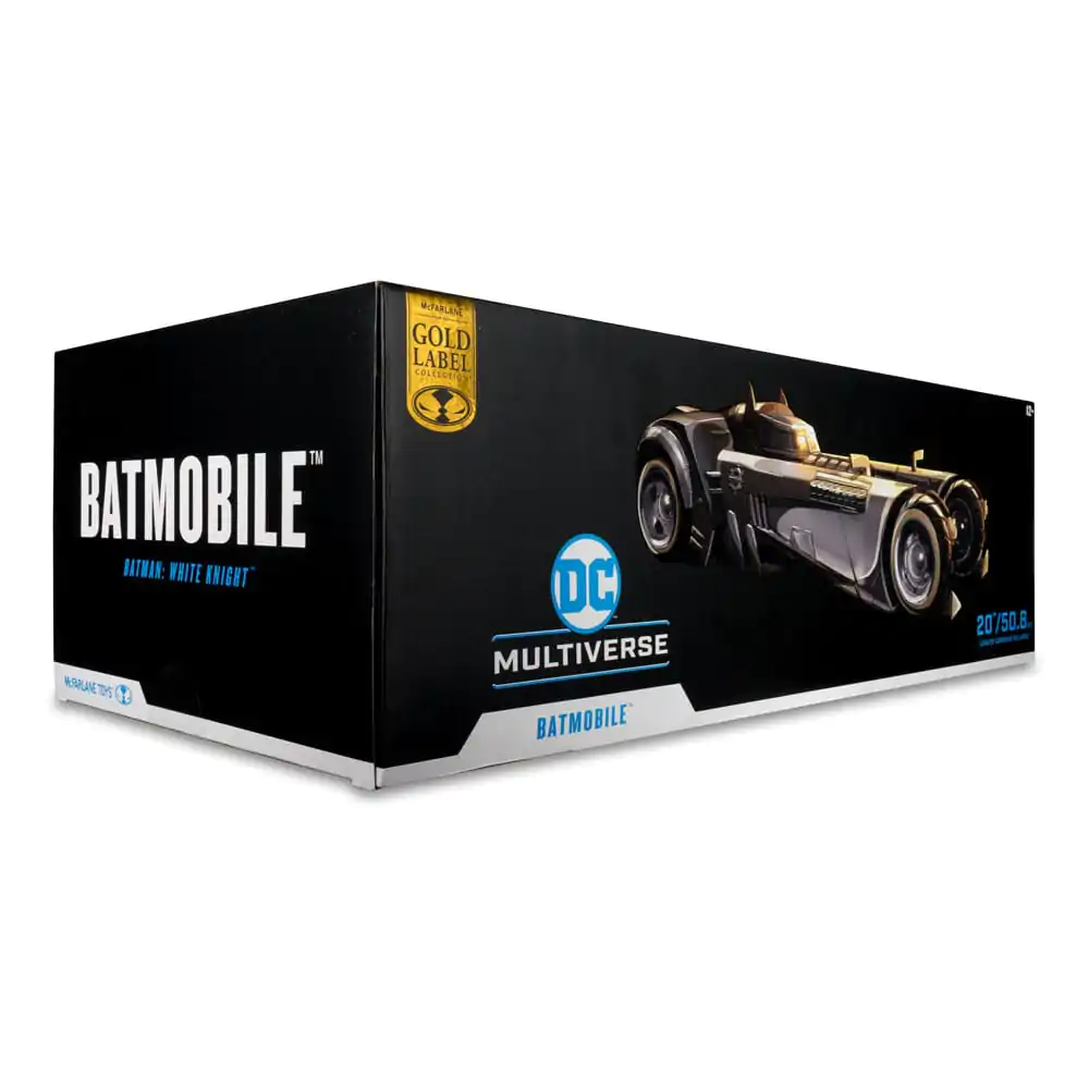 DC Multiverse Vozilo White Knight Batmobile (Gold Label) 18 cm fotografija izdelka