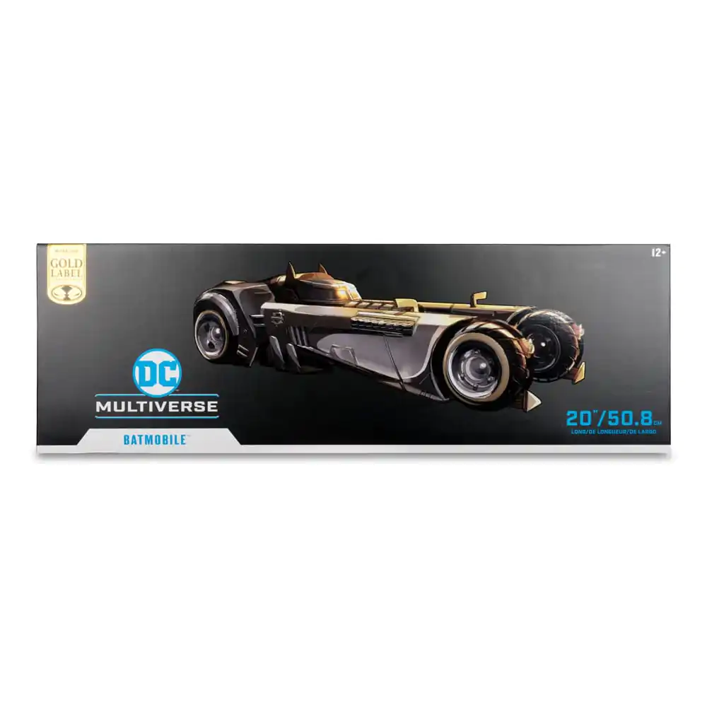 DC Multiverse Vozilo White Knight Batmobile (Gold Label) 18 cm fotografija izdelka