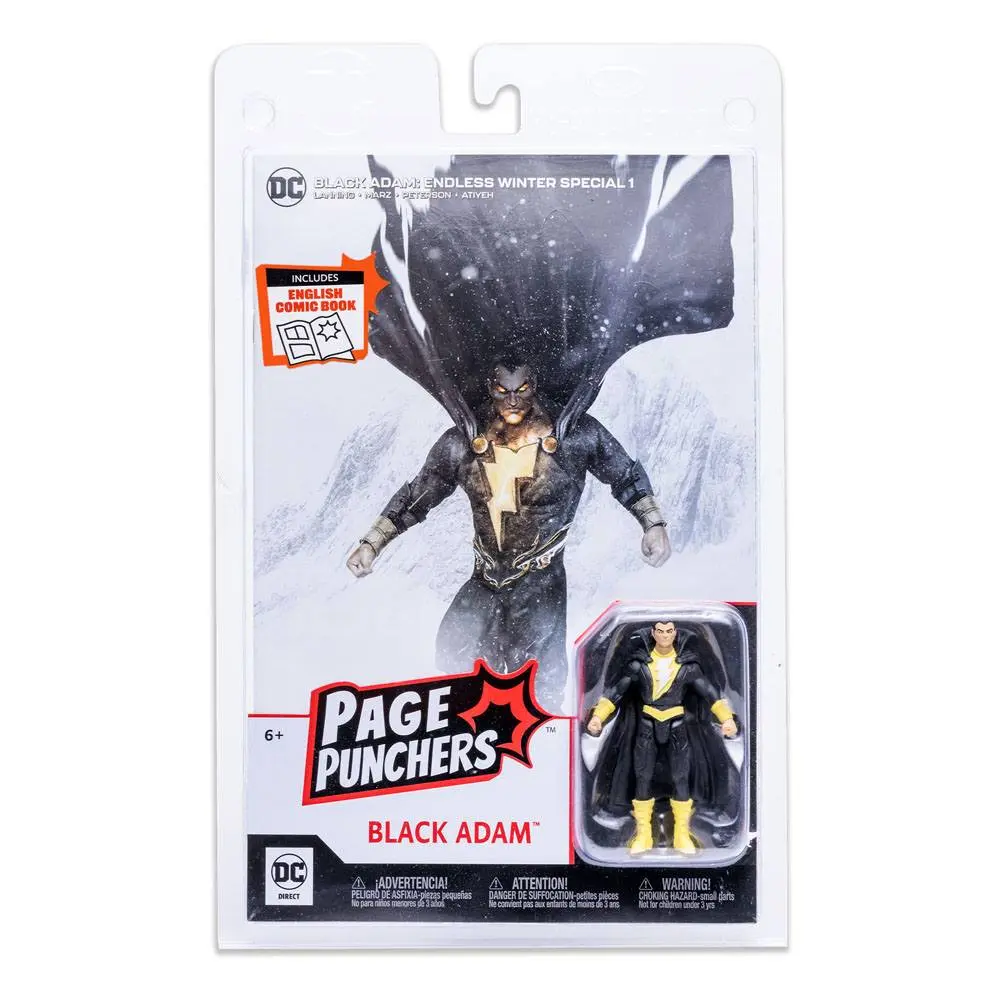 DC Page Punchers akcijska figura Black Adam (Endless Winter) 8 cm fotografija izdelka