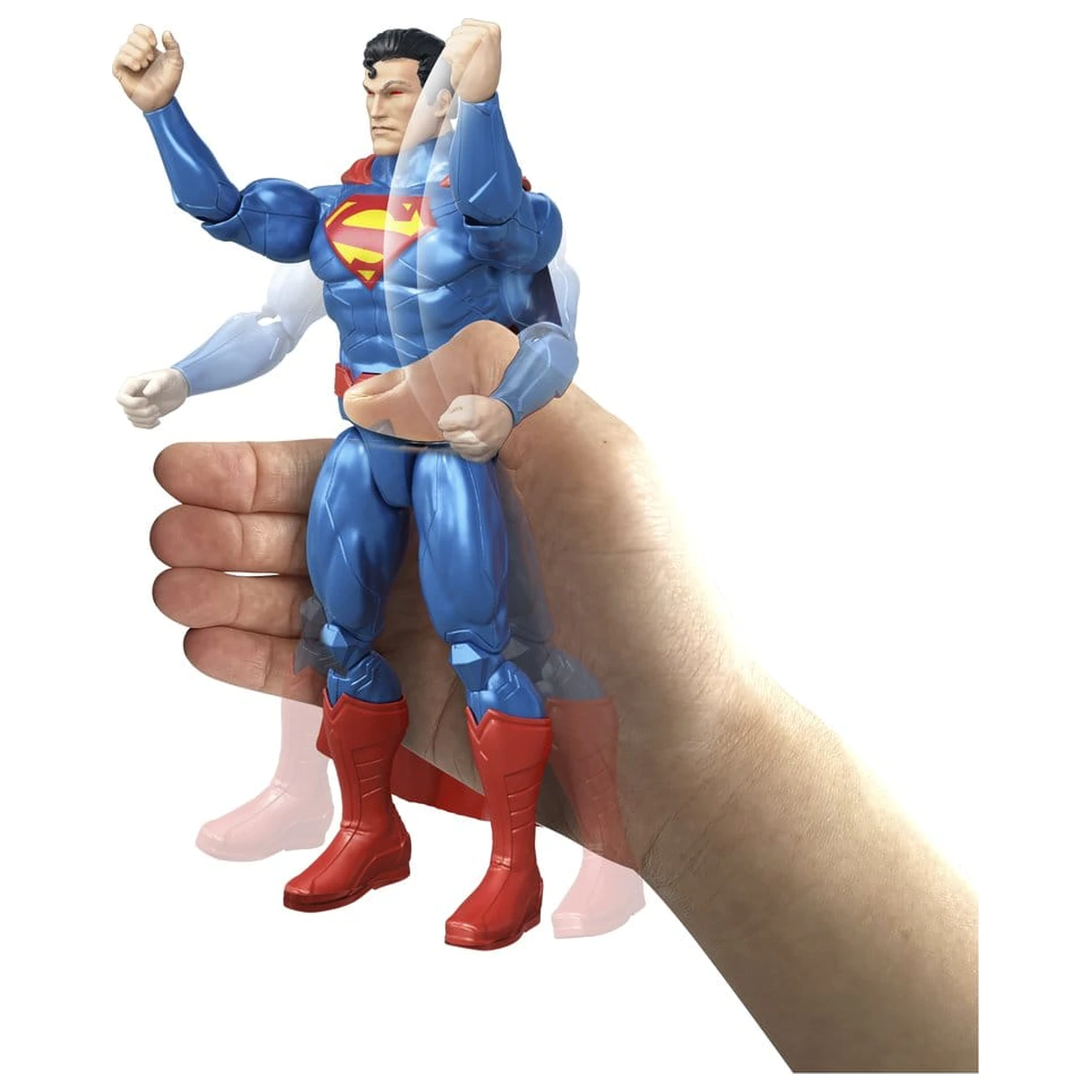 DC Premier Action Figure s zvokom in svetlobo Heat Vision Superman 16 cm fotografija izdelka