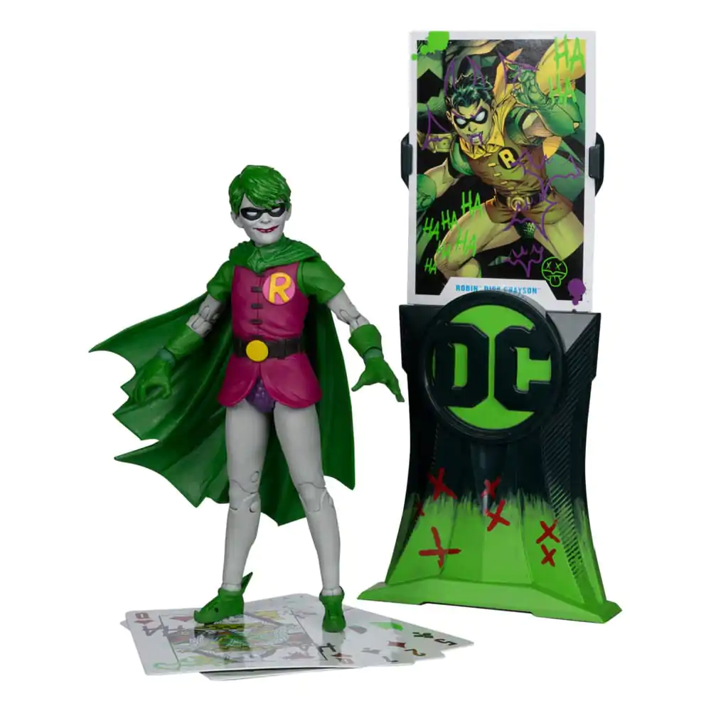 DC Rebirth DC Multiverse akcijska figura Robin (Dick Grayson) (Jokerized) (Gold Label) 18 cm fotografija izdelka