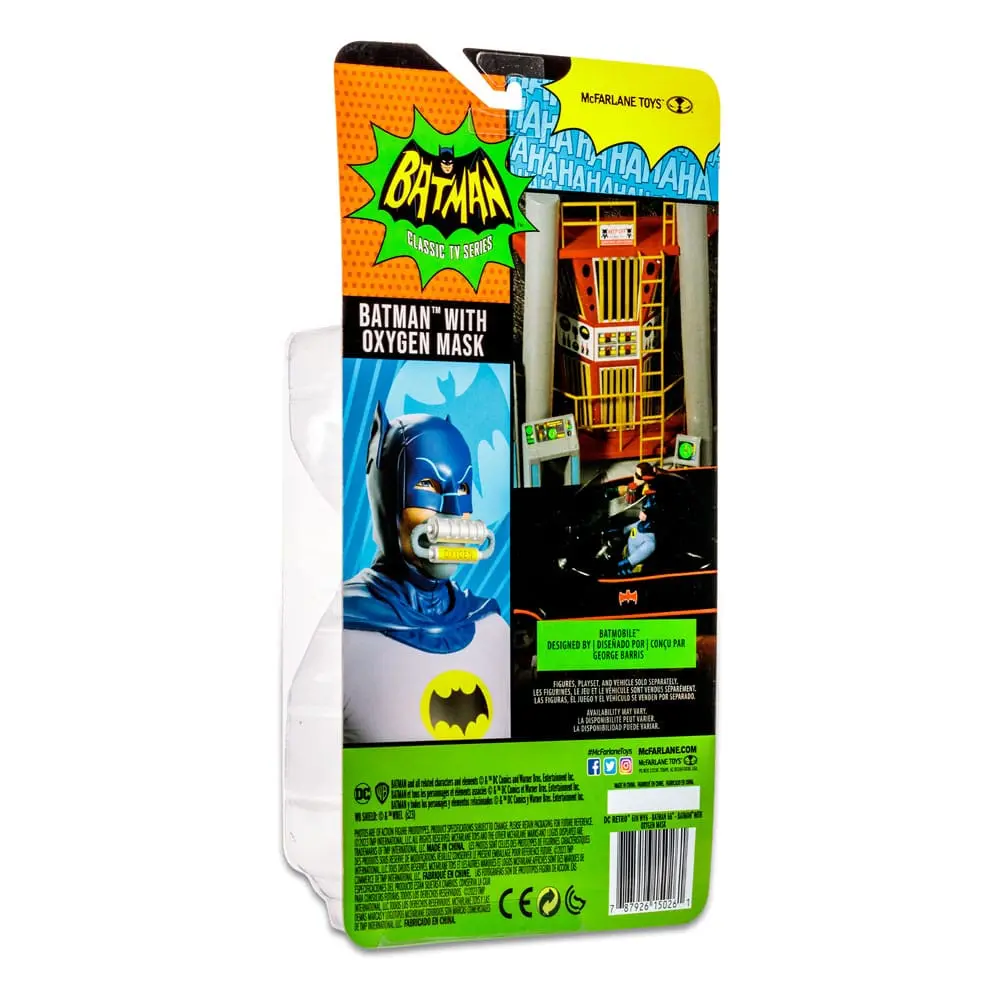 DC Retro Action Figura Batman 66 Batman z masko za kisik 15 cm fotografija izdelka