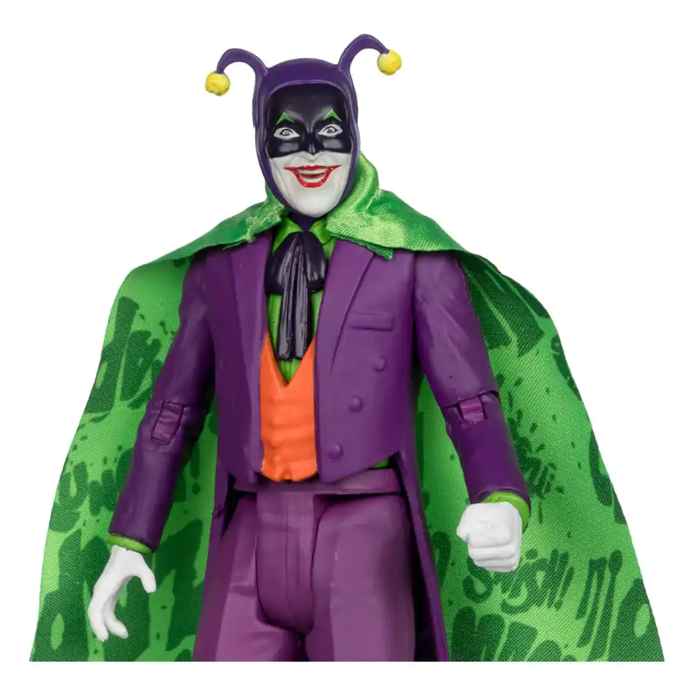 DC Retro akcijska figura Batman 66 Batmobil z Jokerjem (Gold Label) 15 cm fotografija izdelka