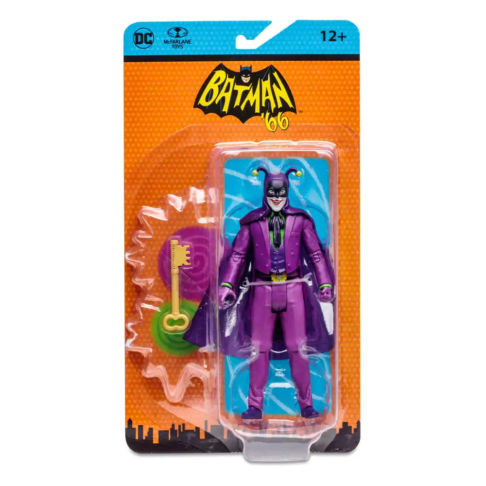 DC Retro Action Figura Batman 66 The Joker (Comic) 15 cm fotografija izdelka