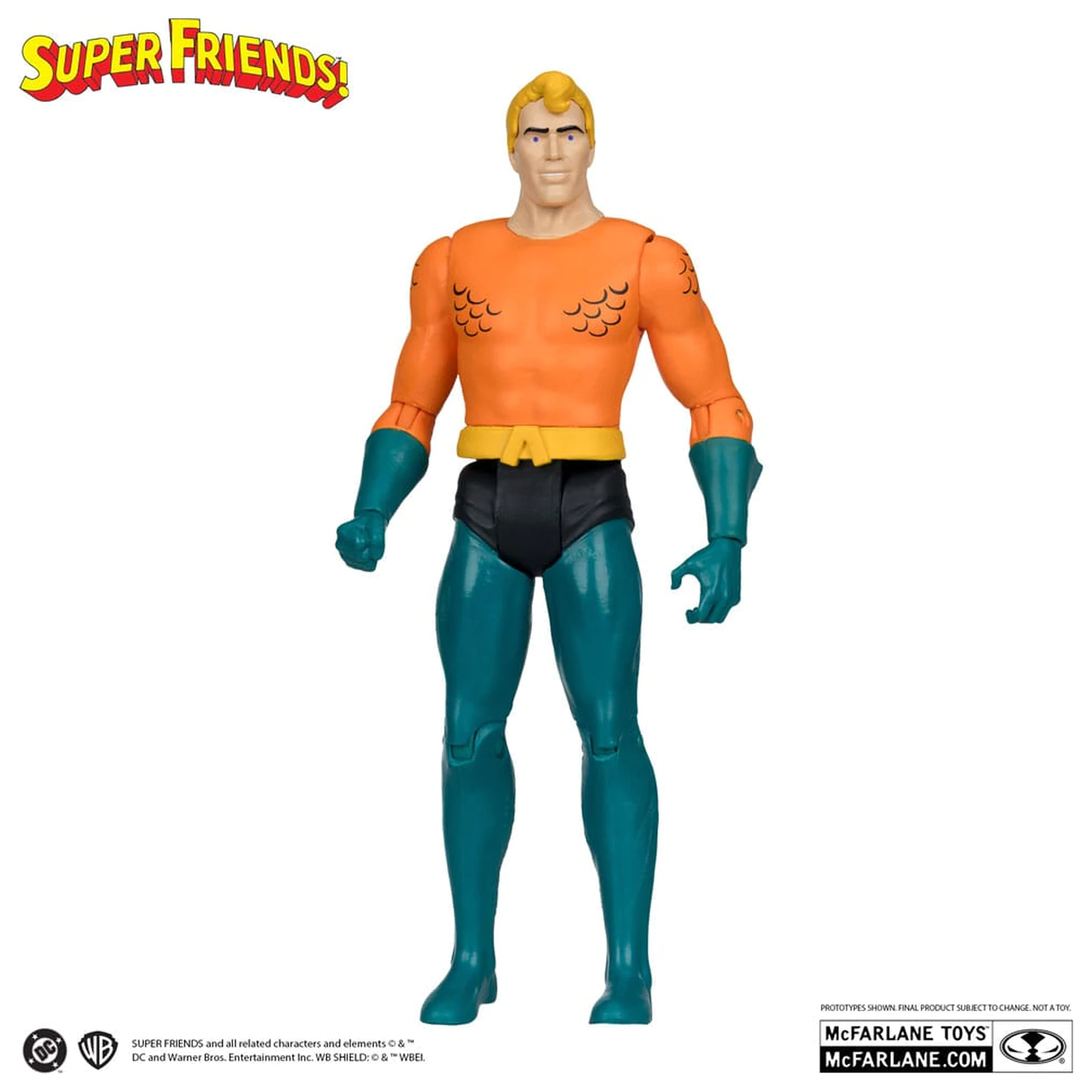 DC Retro Super Friends akcijska figura Aquaman 15 cm fotografija izdelka