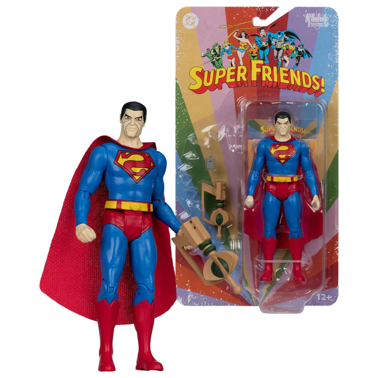 DC Retro Super Friends akcijska figura Bizarro 15 cm fotografija izdelka