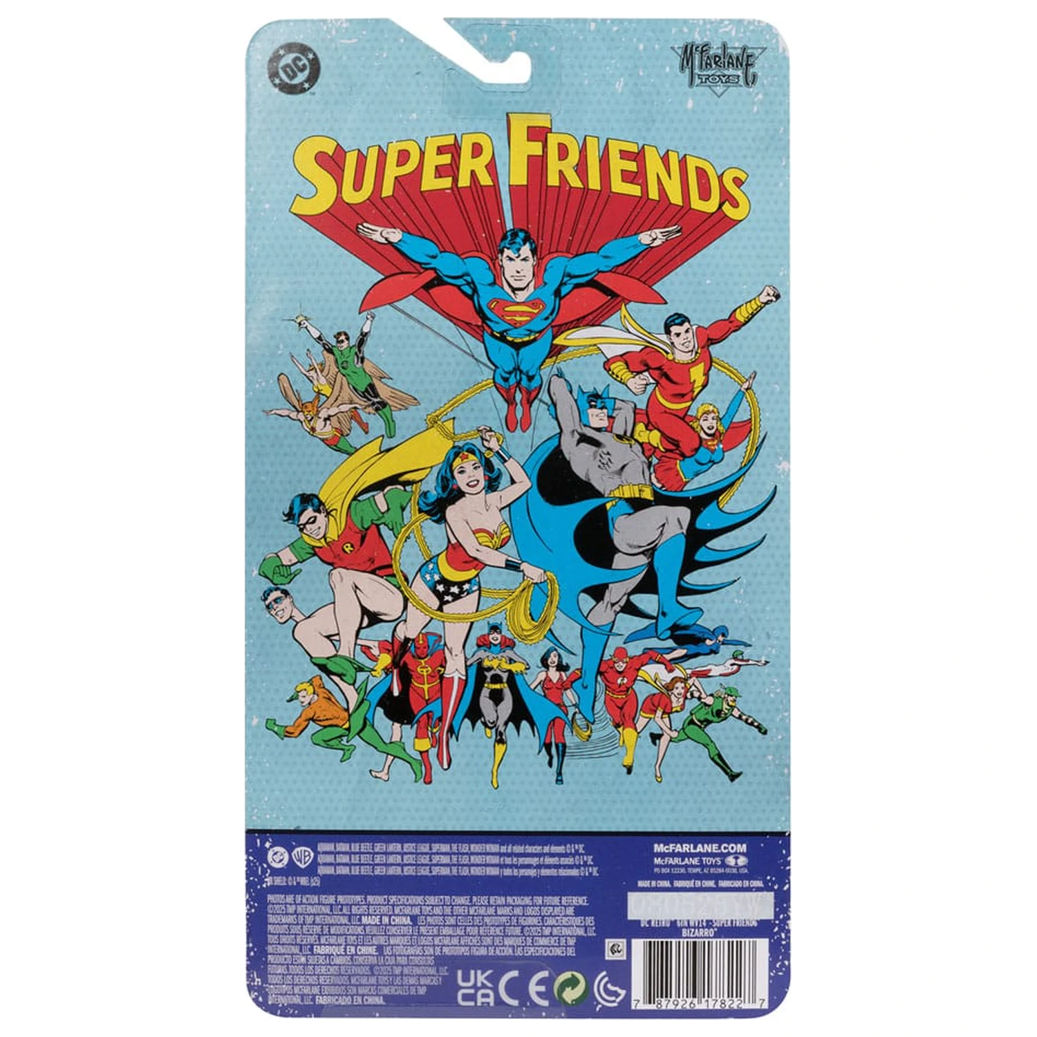 DC Retro Super Friends akcijska figura Bizarro 15 cm fotografija izdelka