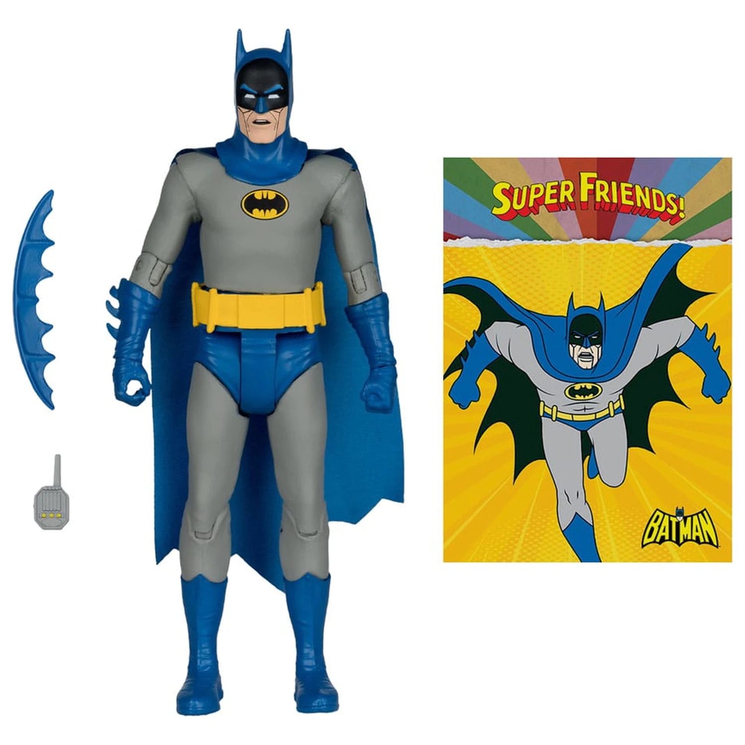 DC Retro Super Friends akcijska figura Bizarro Batman 15 cm fotografija izdelka