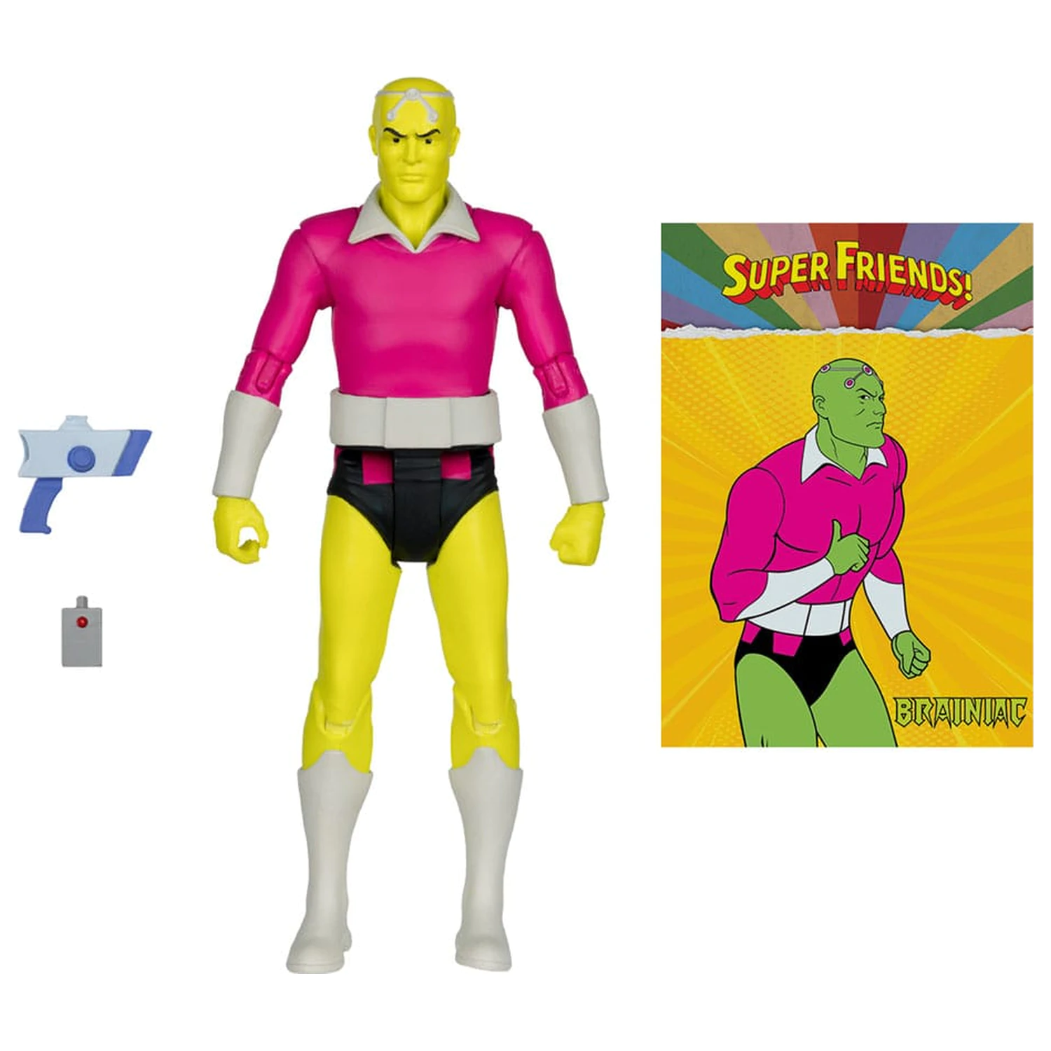 DC Retro Super Friends akcijska figura Brainiac 15 cm fotografija izdelka