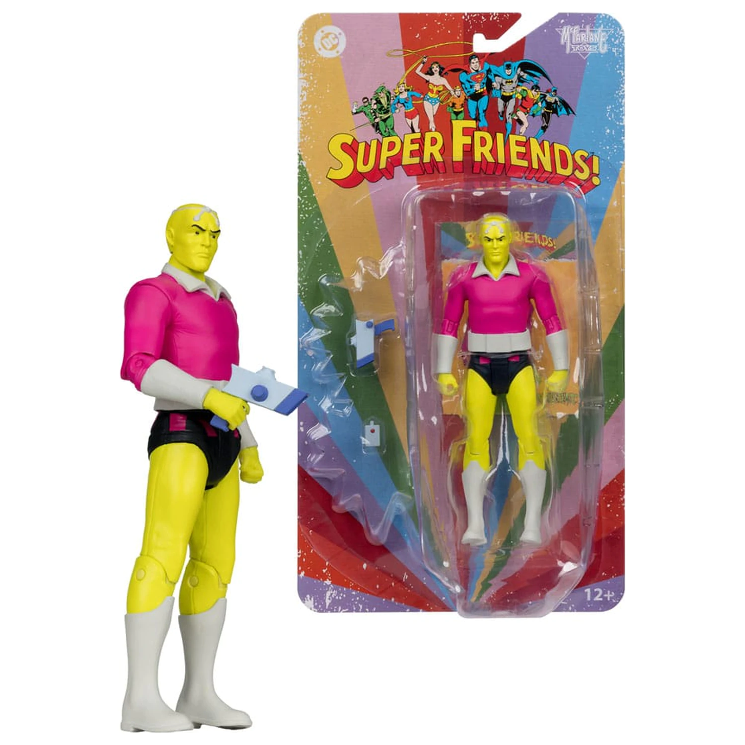 DC Retro Super Friends akcijska figura Brainiac 15 cm fotografija izdelka