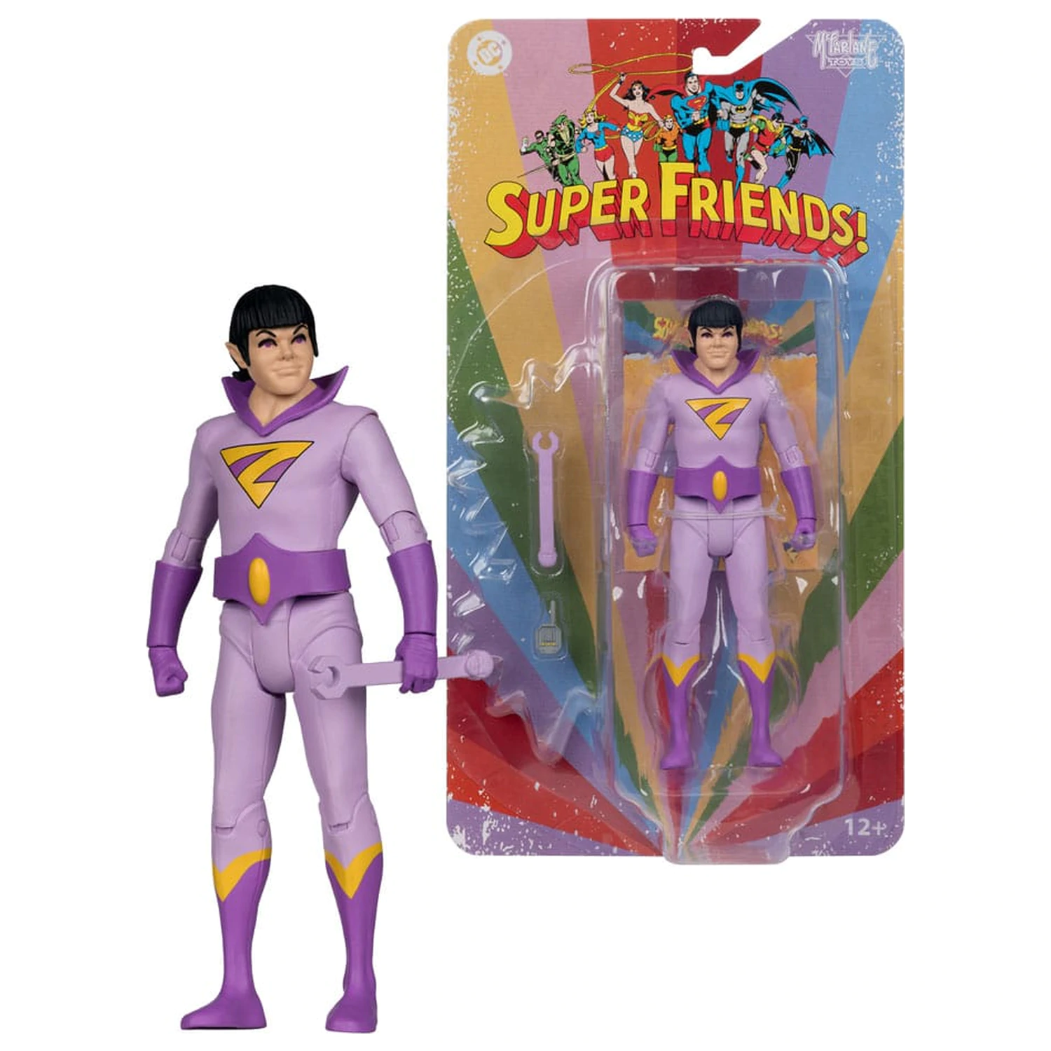 DC Retro Super Friends akcijska figura Zan 15 cm fotografija izdelka