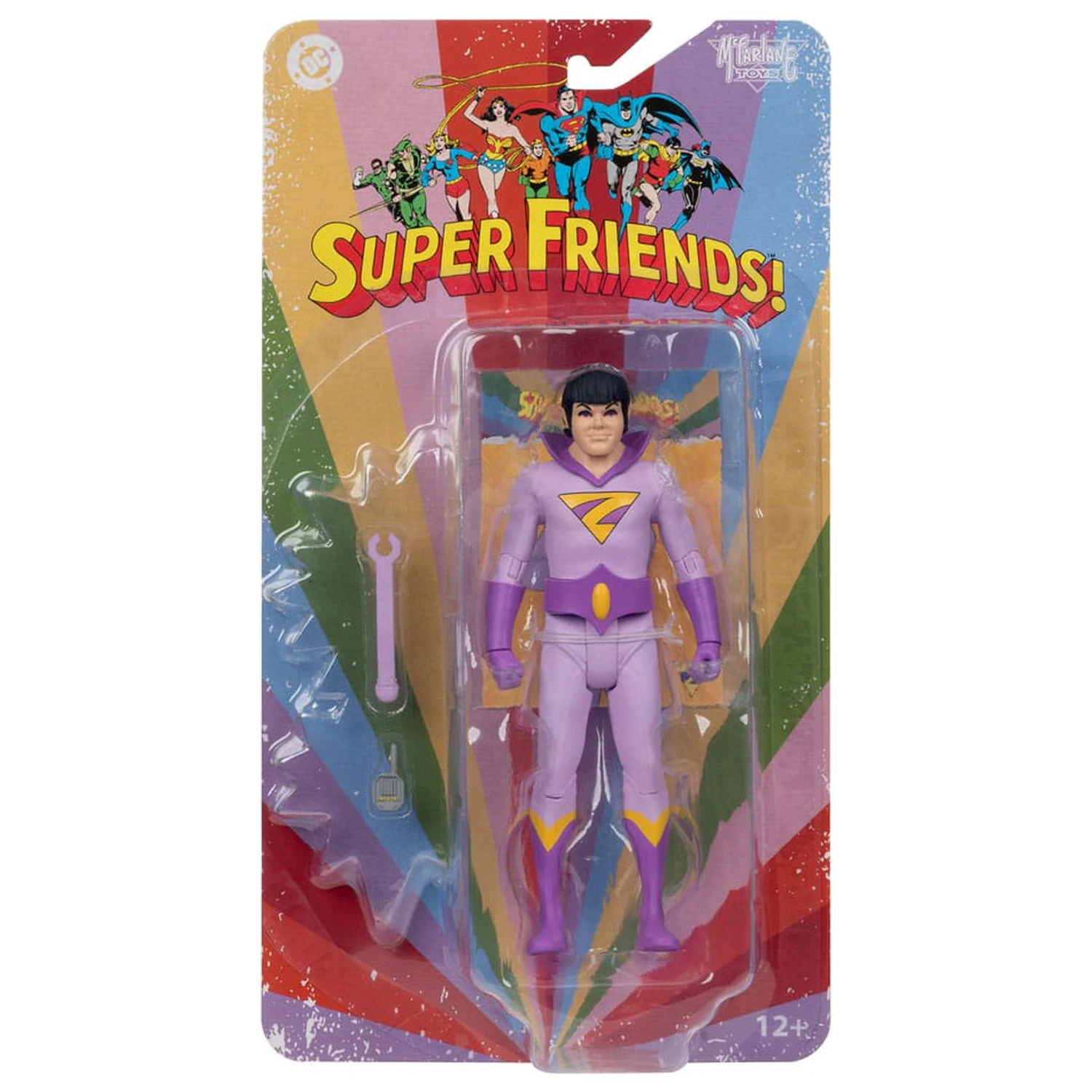 DC Retro Super Friends akcijska figura Zan 15 cm fotografija izdelka