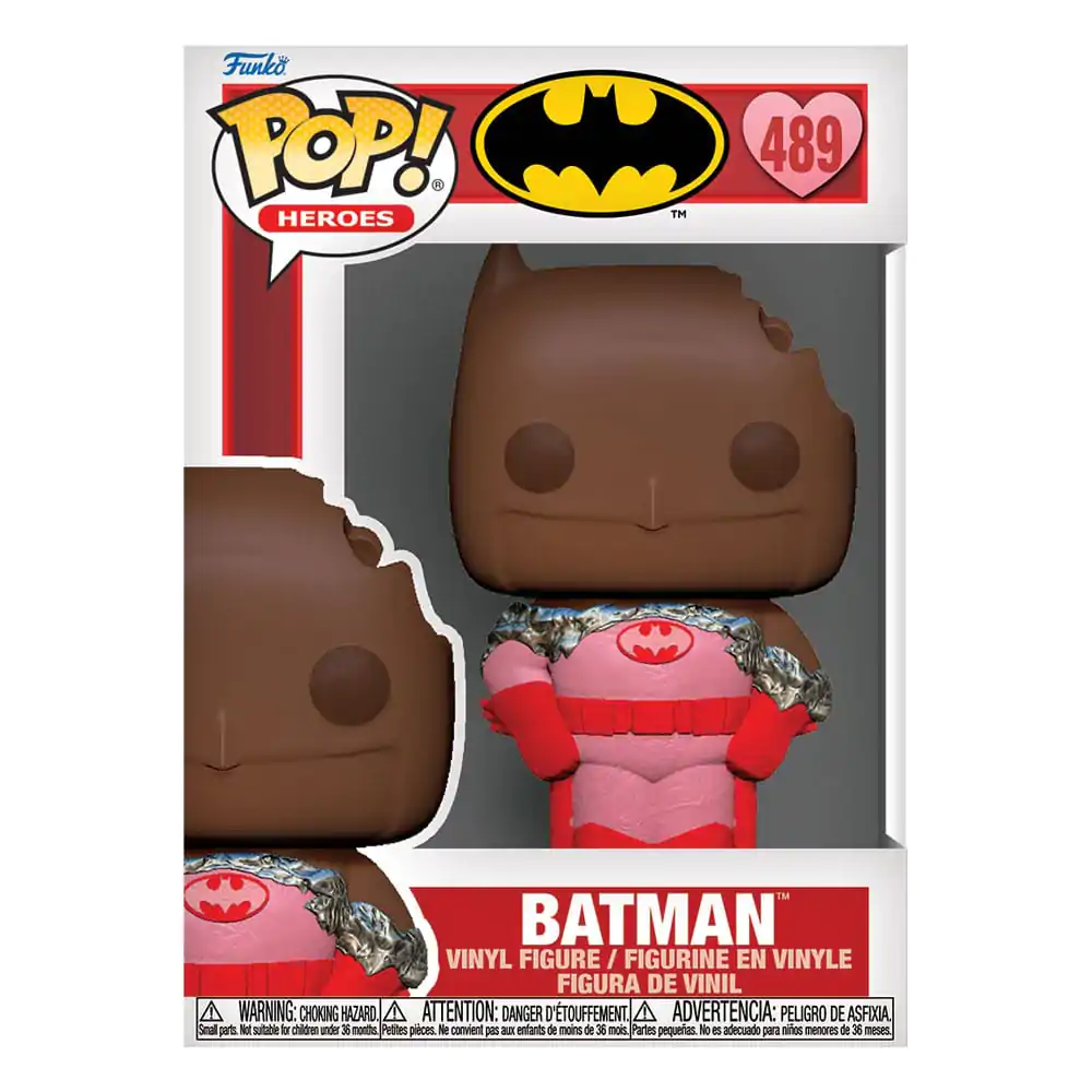 DC Valentines POP! Heroes Vinil Figurica Batman (Val Choc) 9 cm fotografija izdelka