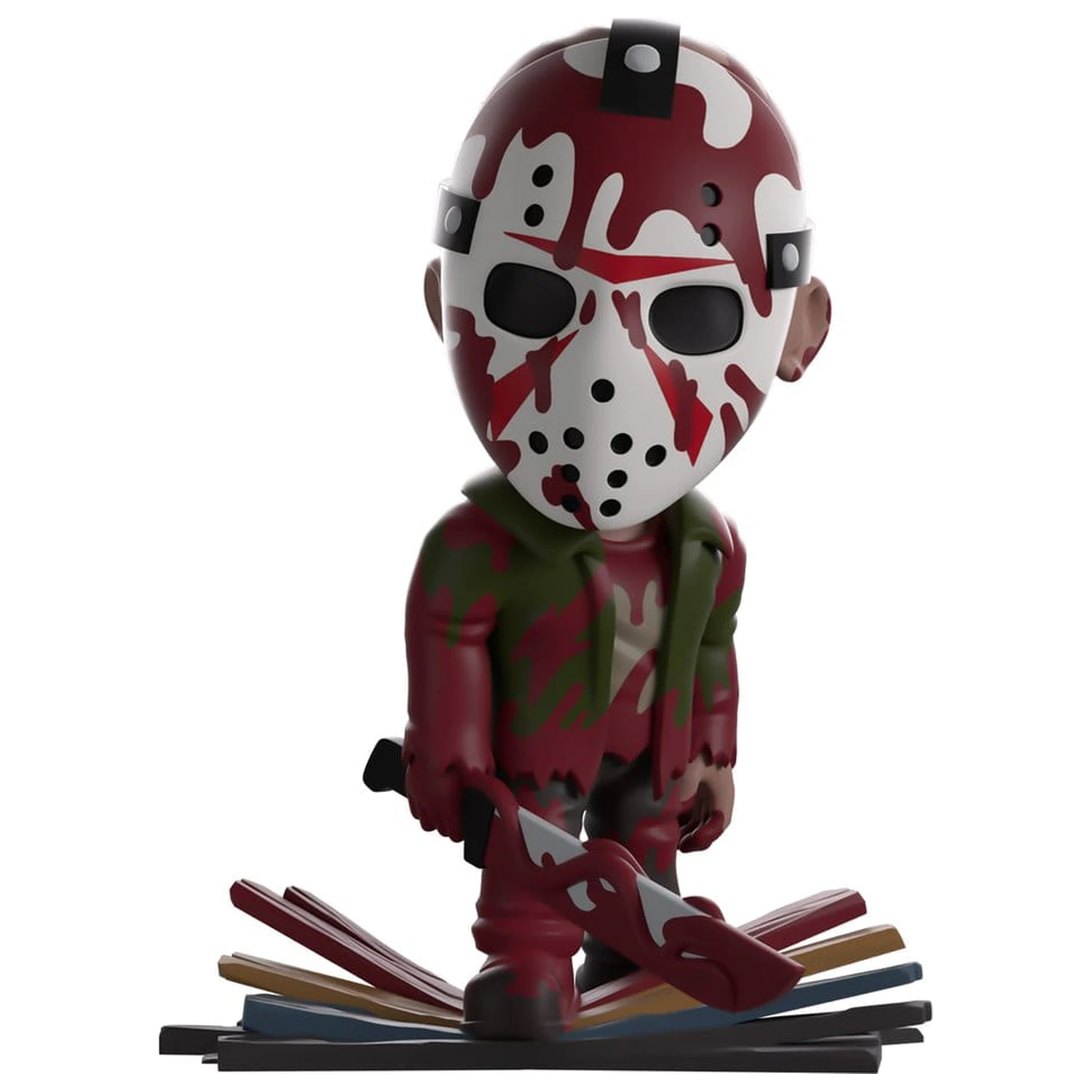 Dead by Daylight Vinilna figura Bloody Jason 12 cm fotografija izdelka