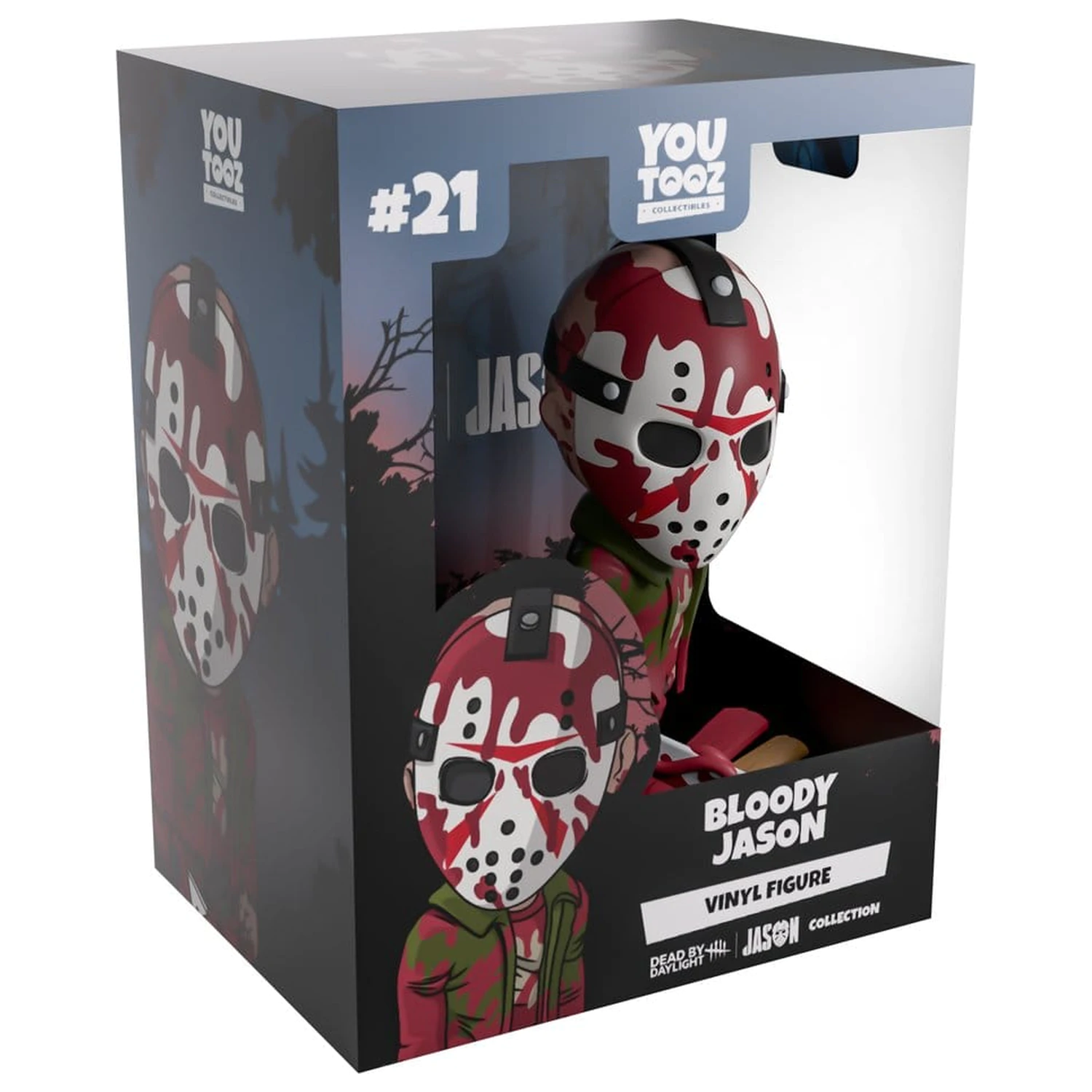 Dead by Daylight Vinilna figura Bloody Jason 12 cm fotografija izdelka
