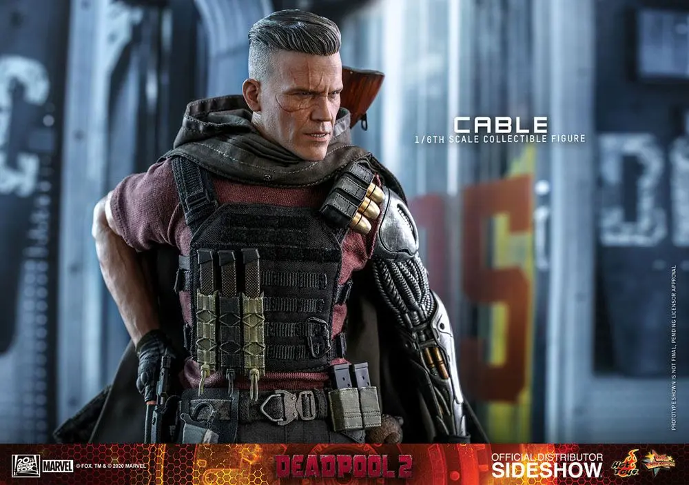 Deadpool 2 Movie Masterpiece akcijska figura 1/6 Cable 30 cm fotografija izdelka