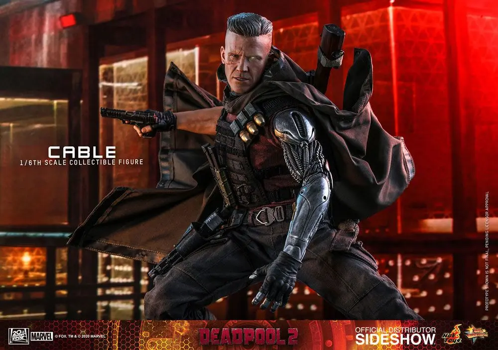 Deadpool 2 Movie Masterpiece akcijska figura 1/6 Cable 30 cm fotografija izdelka