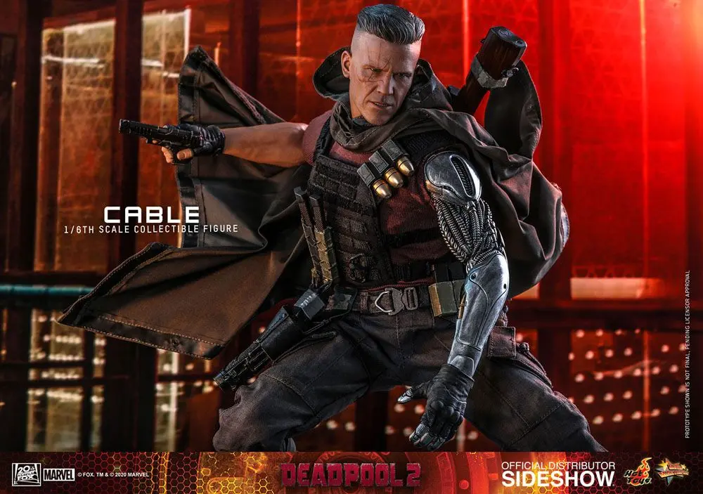 Deadpool 2 Movie Masterpiece akcijska figura 1/6 Cable 30 cm fotografija izdelka