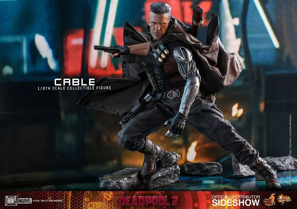 Deadpool 2 Movie Masterpiece akcijska figura 1/6 Cable 30 cm fotografija izdelka