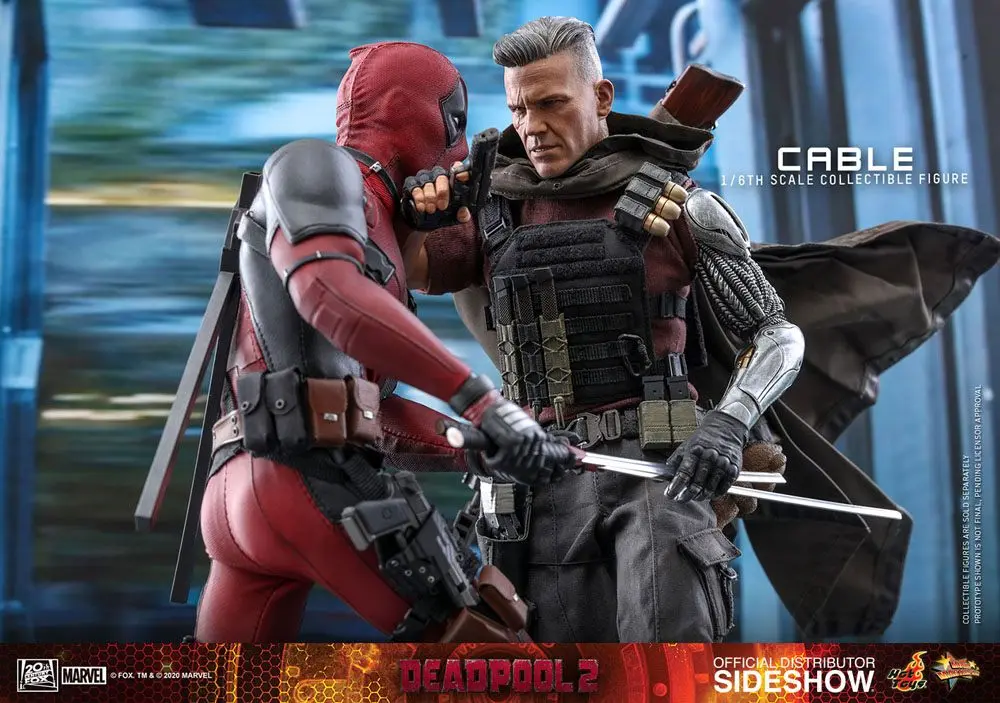 Deadpool 2 Movie Masterpiece akcijska figura 1/6 Cable 30 cm fotografija izdelka