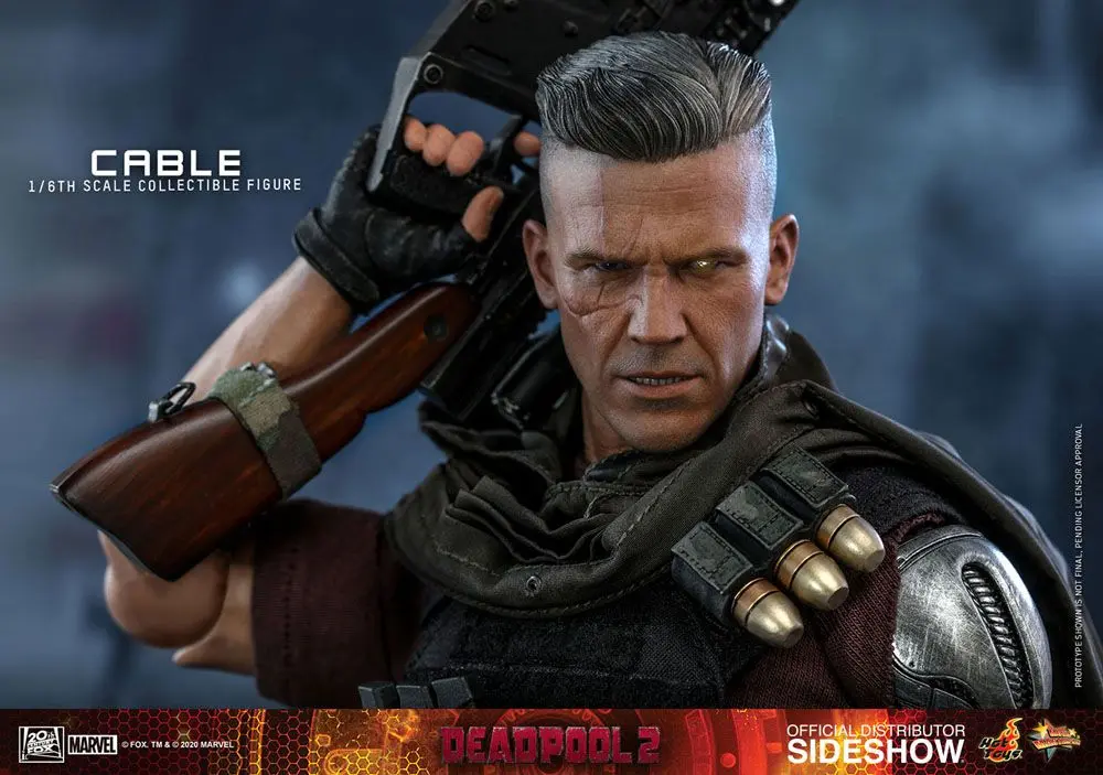 Deadpool 2 Movie Masterpiece akcijska figura 1/6 Cable 30 cm fotografija izdelka