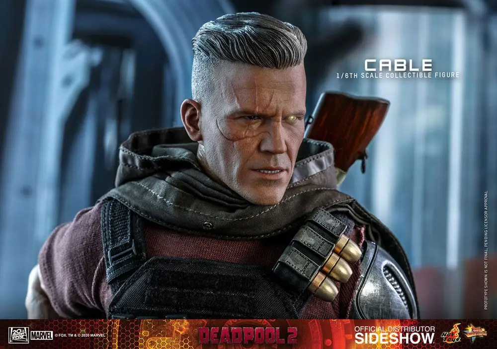 Deadpool 2 Movie Masterpiece akcijska figura 1/6 Cable 30 cm fotografija izdelka