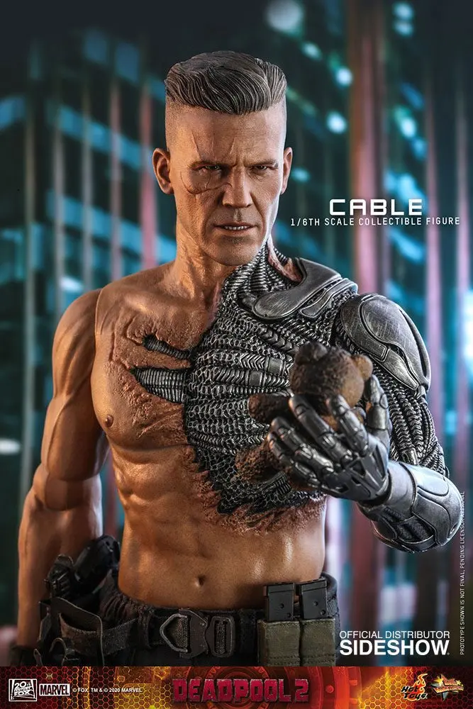 Deadpool 2 Movie Masterpiece akcijska figura 1/6 Cable 30 cm fotografija izdelka