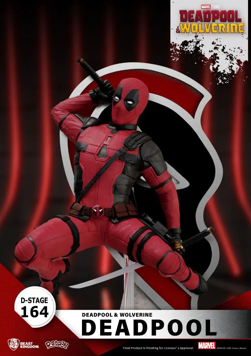 Deadpool 3 D-Stage PVC Diorama Deadpool 16 cm fotografija izdelka