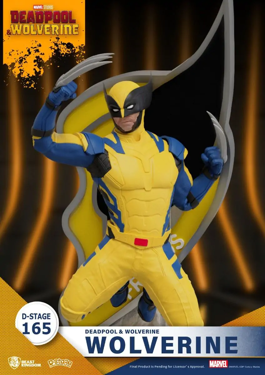 Deadpool 3 D-Stage PVC Diorama Wolverine 16 cm fotografija izdelka