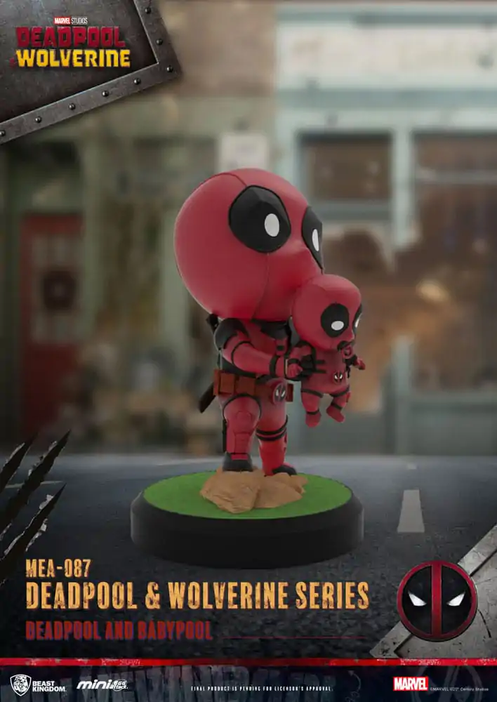 Deadpool 3 Deadpool & Wolverine Series Mini Egg Attack Figurice Komplet 8 cm fotografija izdelka