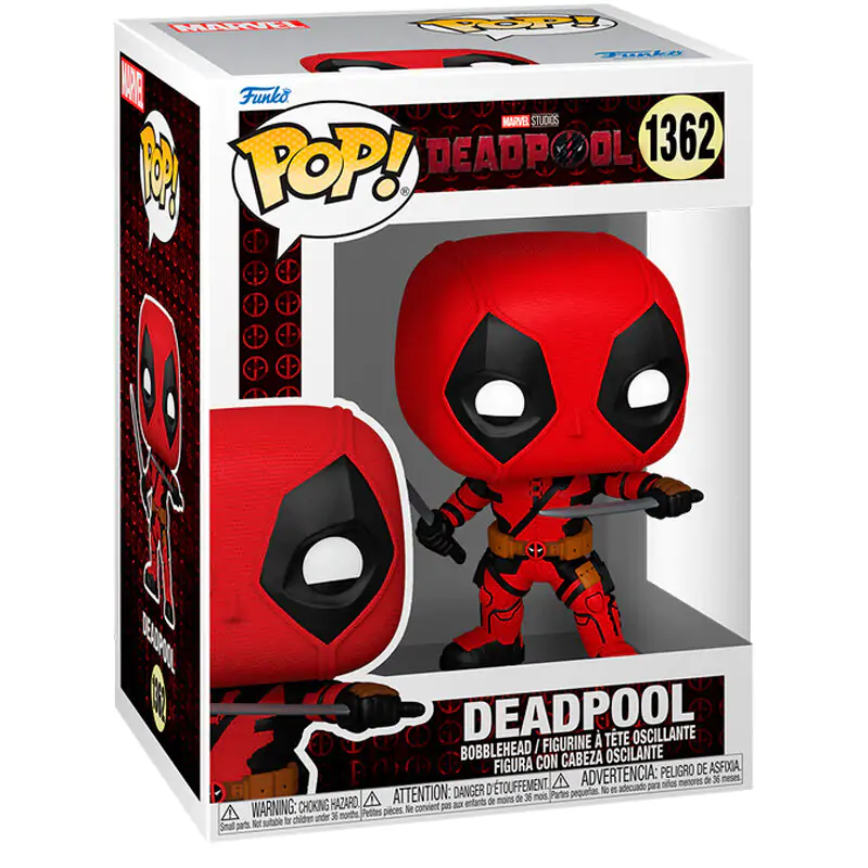 Deadpool & Wolverine Funko POP! Marvel Vinilna Figura Deadpool 9 cm fotografija izdelka