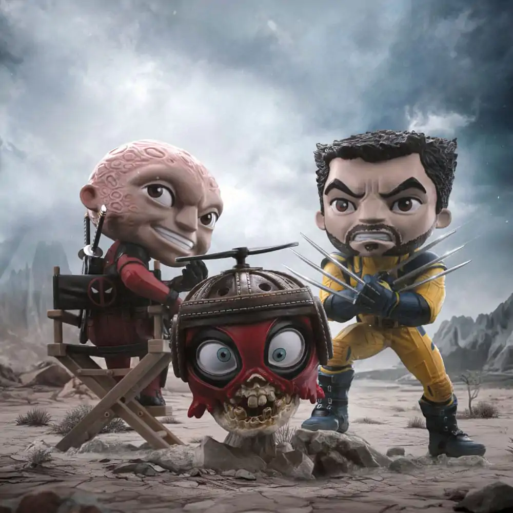 Deadpool & Wolverine Mini Co. PVC Figura Deadpool Unmasked 13 cm fotografija izdelka