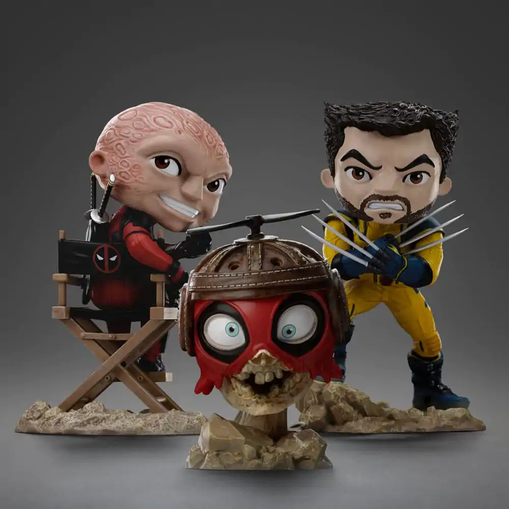 Deadpool & Wolverine Mini Co. PVC Figura Deadpool Unmasked 13 cm fotografija izdelka