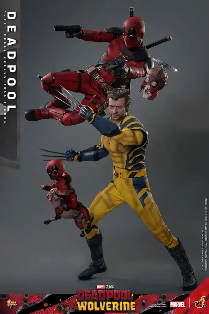 Deadpool & Wolverine Movie Masterpiece Akcijska Figura 1/6 Deadpool 31 cm fotografija izdelka