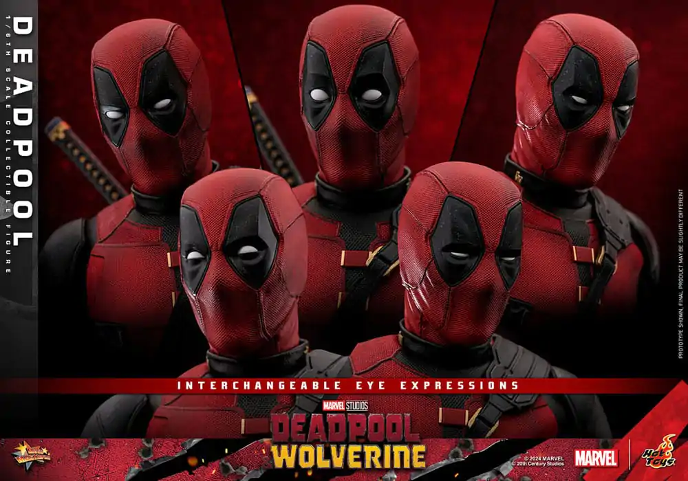 Deadpool & Wolverine Movie Masterpiece Akcijska Figura 1/6 Deadpool 31 cm fotografija izdelka