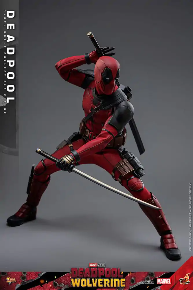 Deadpool & Wolverine Movie Masterpiece Akcijska Figura 1/6 Deadpool 31 cm fotografija izdelka