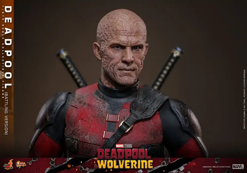 Deadpool & Wolverine Movie Masterpiece akcijska figura 1/6 Deadpool (Battling Version) 31 cm fotografija izdelka